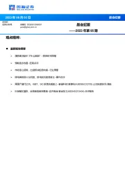晨会纪要2023年第95期
