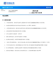 晨会纪要2023年第104期