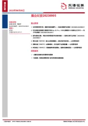 晨会纪要