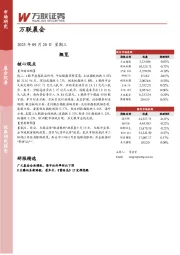 万联晨会