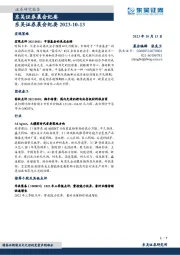 晨会纪要