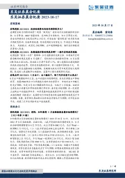 晨会纪要