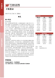 万联晨会