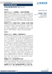 晨会纪要