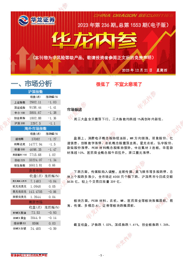 华龙内参2023年第236期，总第1553期（电子版）