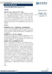 晨会纪要