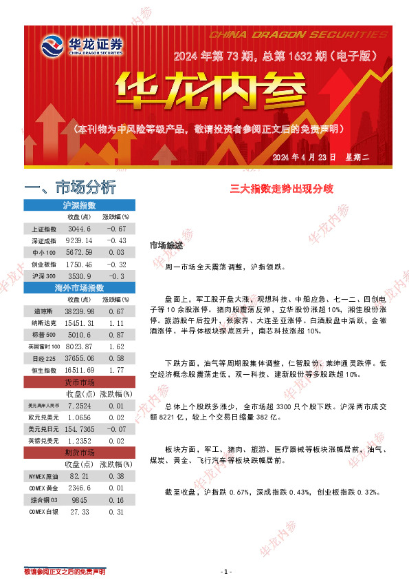 华龙内参2024年第73期，总第1632期（电子版）