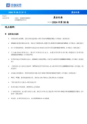 晨会纪要2024年第90期