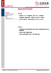 晨会纪要