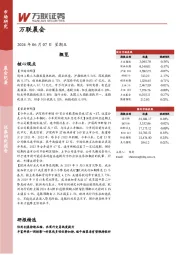 万联晨会