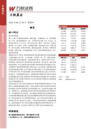 万联晨会