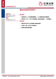 晨会纪要