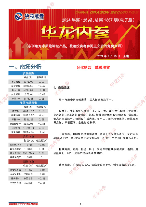 华龙内参2024年第128期，总第1687期（电子版）