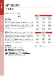 万联晨会