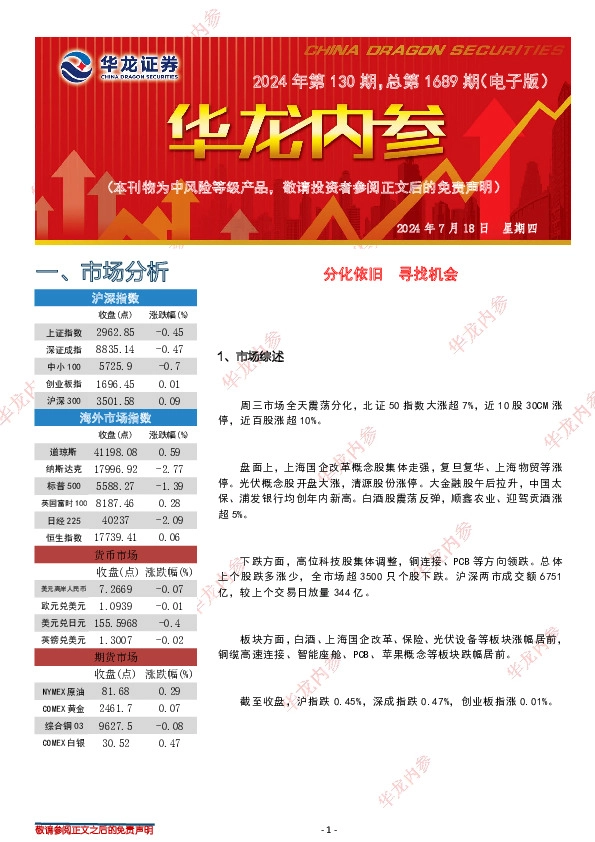 华龙内参2024年第130期，总第1689期（电子版）