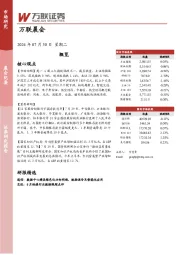 万联晨会