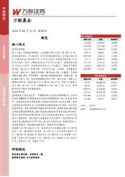 万联晨会