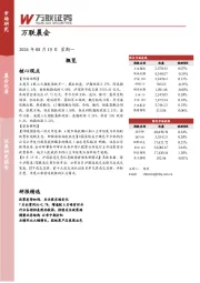 万联晨会