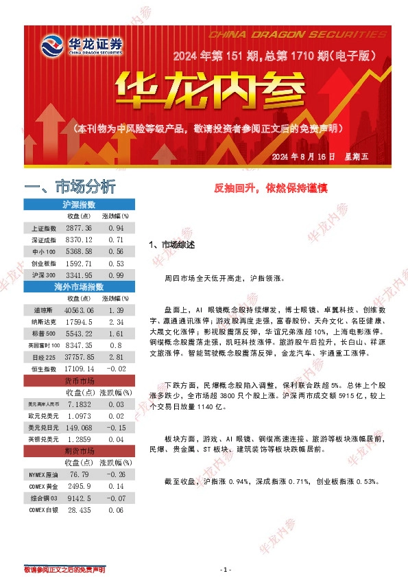 华龙内参2024年第151期，总第1710期（电子版）