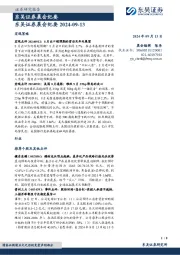 晨会纪要