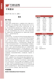 万联晨会