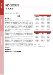 万联晨会