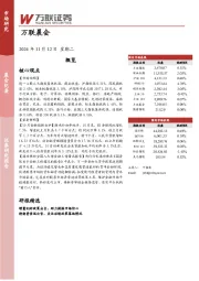 万联晨会