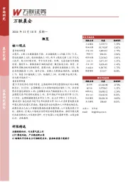 万联晨会