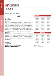 万联晨会