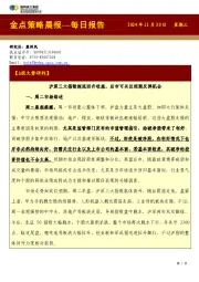 金点策略晨报—每日报告