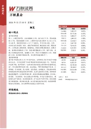 万联晨会