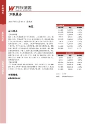 万联晨会