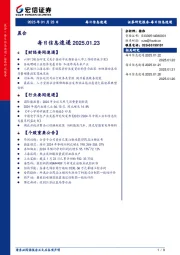 每日信息速递