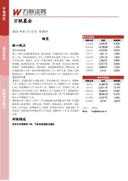 万联晨会