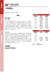 万联晨会