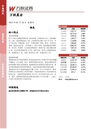 万联晨会