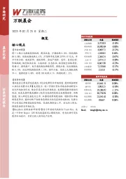 万联晨会