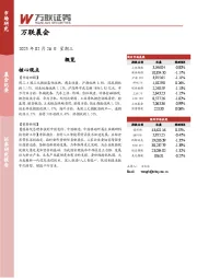 万联晨会