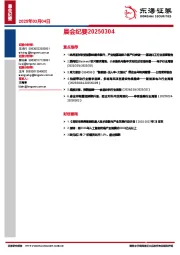 晨会纪要