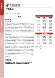 万联晨会