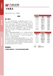 万联晨会