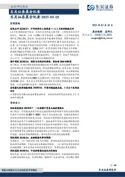 晨会纪要