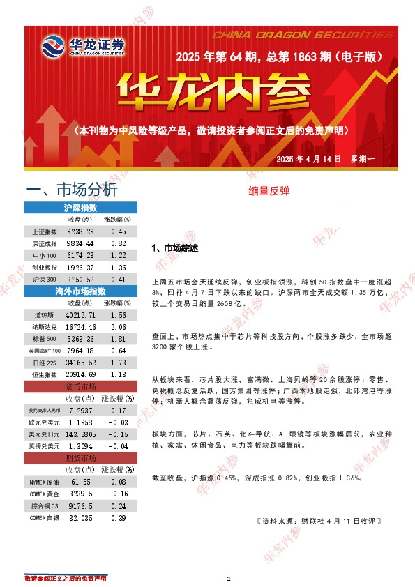 华龙内参2025年第64期，总第1863期（电子版）