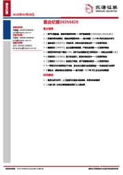 晨会纪要