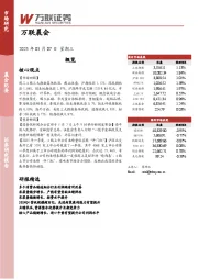 万联晨会