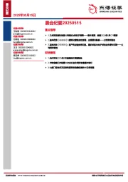晨会纪要