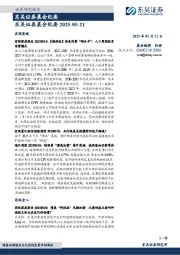 晨会纪要