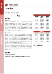 万联晨会