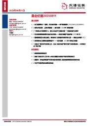 晨会纪要