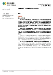 金点策略晨报：沪指逼近去年10月关键临界点或有短期压力